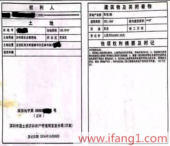 深圳小產(chǎn)權